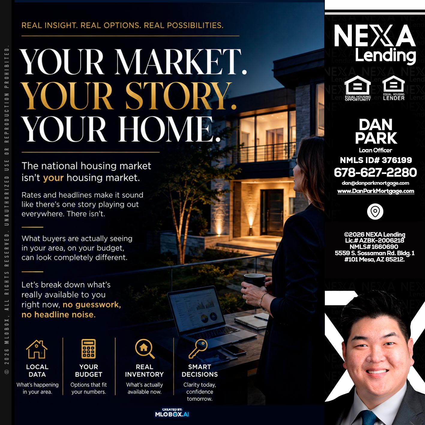 your market - Dan Park -Mortgage Loan Originator