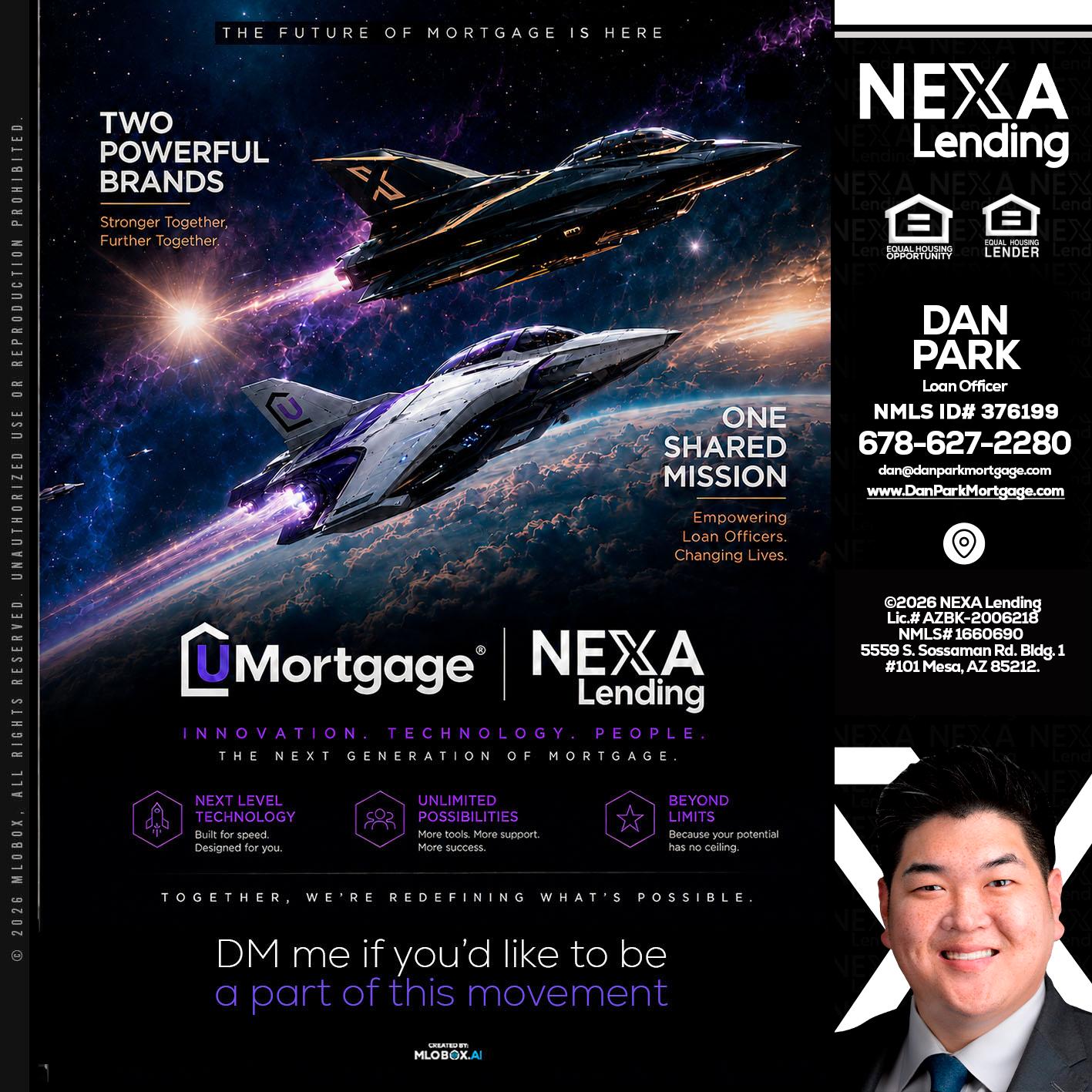 U Mortgage + NEXA lending - Dan Park -Mortgage Loan Originator