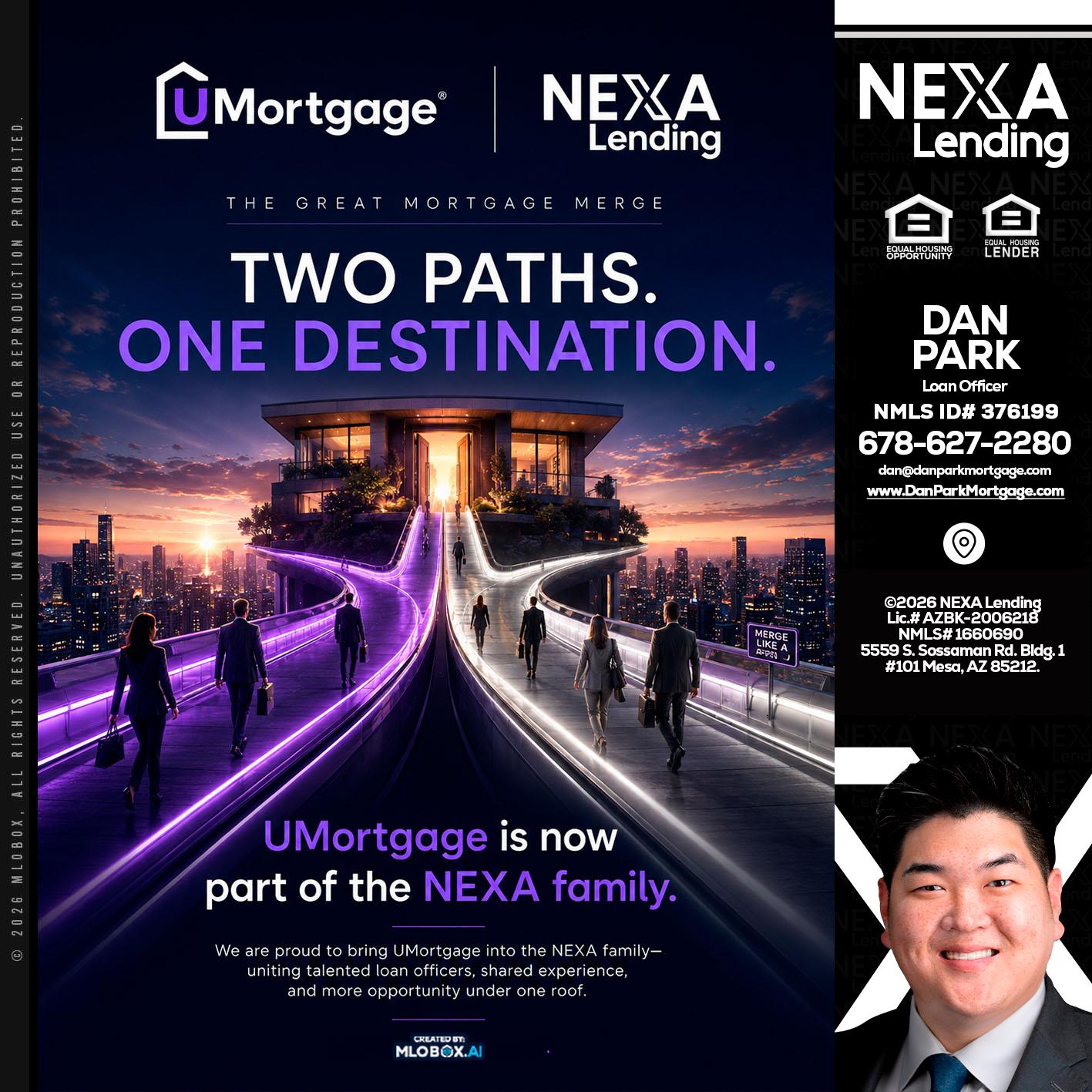 two path - Dan Park -Mortgage Loan Originator